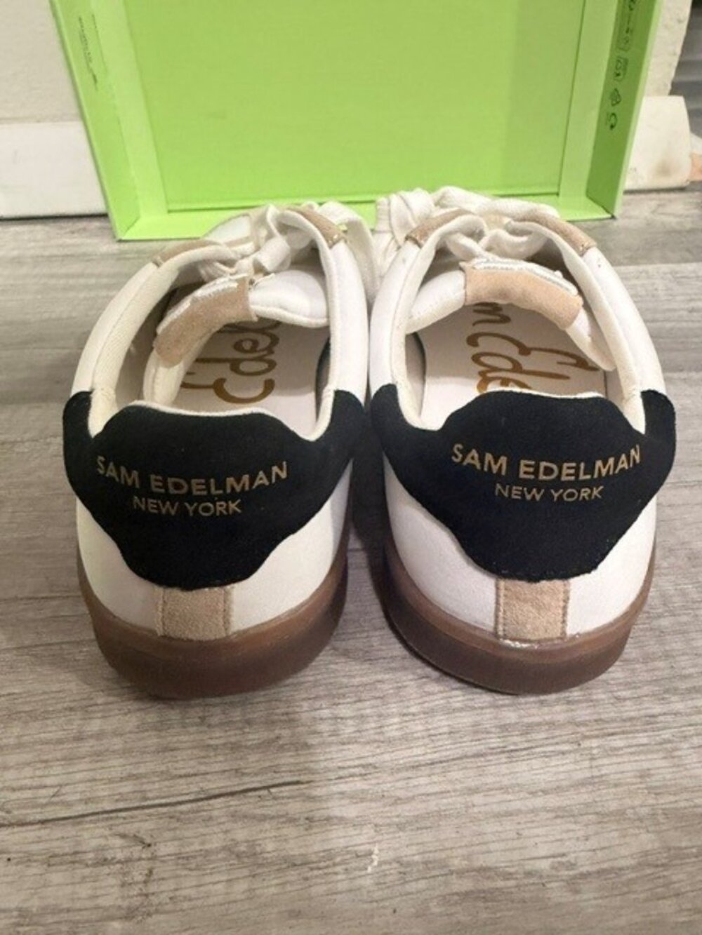 NEW Sam Edelman Women's Langley Lace-Up Sneakers - Picture 5 of 9